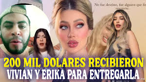 200 mil dólares habrían recibido Vivian y Erika, para entregar a Valeria  Márquez, video en comentarios 👇