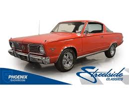 Image result for Bright Red 1966 Barracuda