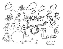 Maybe you would like to learn more about one of these? Free January Coloring Page Coloring Pages Winter January Coloring Pages January Coloring Page