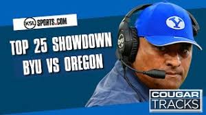 No. 12 BYU Prepares For No. 25 Oregon