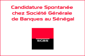 Candidature Spontanee Chez Societe Generale De Banques Au Senegal Sgbs Offre D Emplois Et De Stages Au Senegal
