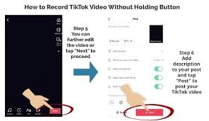 Create perfect tiktok videos every time with veed. How To Record Tiktok Video Without Holding Button My Media Social
