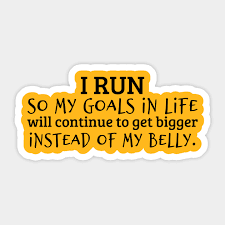 Best Gifts Funny Running Quotes For Runners Best Gifts Funny Running Quotes Sticker Teepublic