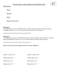 1) 555.56.588.59 9.59.51010 shoe size 2) state the mean, median, mode, and range. Worksheet Book Mean Median Box Whisker Plotsd Plot Worksheets Generator Kuta Software Free Samsfriedchickenanddonuts