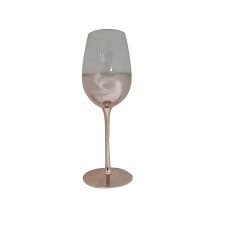 Aura glass unique no spill aerating glass for wine and spirits with modern wood oak coasters 14 oz capacity made in usa set of 2 silver ** check out the image by visiting the link. Wine Glass Rose Gold 500ml Decor Essentials