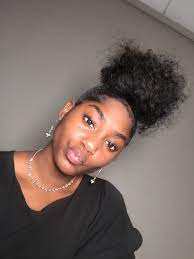 Fire Follow Fo Mo Angel Sleek Bun Hairstyles Hair Styles Bun Hairstyles