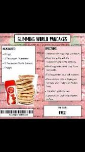 Slimming World Pancakes Slimming World Treats Slimming World Snacks Slimmers World Recipes
