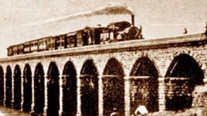 first train ran between Bori Bunder ...