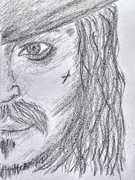 Jack Sparrow Drawing Picture - Drawing Skill