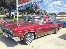 And also the factory am radio does too.kind of rare aztec bronze paint stock color coded.has a few small dents. Real Wheels 1966 Chevy Impala Convertible Owner They Don T Make Them Like This Anymore The Lima News