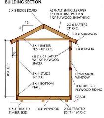This will insure that you get the results you are looking for. 8 12 Storage Shed Plans Blueprints For Building A Spacious Gable Shed