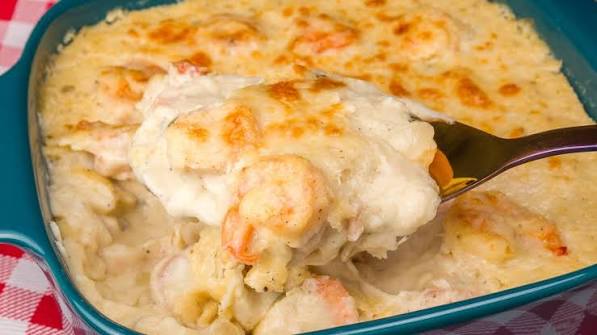 Shrimp Gratin