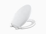 Cachet Quiet-Close Elongated Toilet Seat in White 4636-0 Kohler