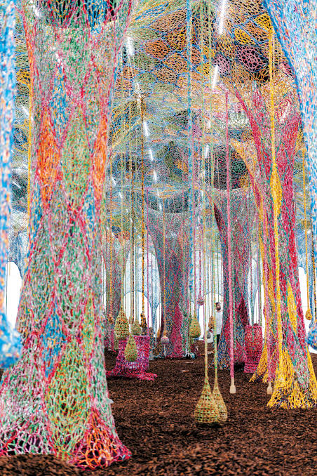 Work by Ernesto Neto