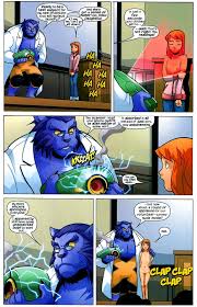 Rule34 - If it exists, there is porn of it  gurihiru, iwcwlt, beast  (x-men), hank mccoy, julie power  2842875