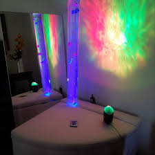 You will never have to replace a lamp again! Cushioned Platform For 4 Ft Bubble Lamp Sensorymoon
