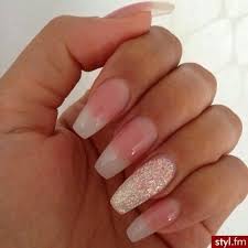 Clear Pink Fade Acrylic Nails Nails Beautiful Nails Trendy Nails