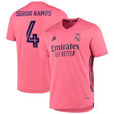 4.5 out of 5 stars 5. Sergio Ramos Real Madrid Adidas 2020 21 Away Authentic Player Jersey Pink