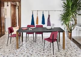 Argos home lido glass extending dining table & 6 chairs. Blade Extendable Table Midj In Italy