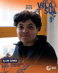 VilaSul Vamos conhecer Ellen Gomes que chega em Salvador na próxima semana  para integrar o primeiro grupo de residentes do Programa Internacional de  Residência Artística Vila Sul do Goethe-Institut Salvador-Bahia deste ano.