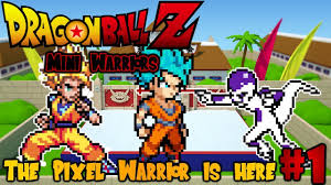 Why not join the fun and play unblocked games here! Dragon Ball Z Mini Warriors Fan Made Dbz Game Episode 1 The Greatest Pixel Warrior Is Here Youtube