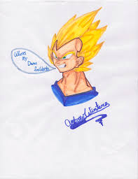 Dragon ball (ドラゴンボール, doragon bōru) is an internationally popular media franchise. Vegeta Dragon Ball Z Drawing By Andrew Winters