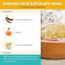 Banana Face Exfoliate Mask Recipe Exfoliate Face Exfoliating Face Mask Homemade Coffee Scrub