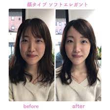 顔タイプソフトエレガント 王道 上品メイク 美髪 簡単ヘア エレガント メイク