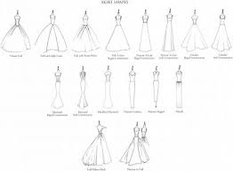 Types Of Skirt Shapes For Wedding Dresses Wedding Dress Shapes Wedding Dress Types Wedding Dress Fabrics