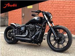 Custom Paint Harley Davidson Breakout Black Harley Davidson Dyna Sonderlackierung Harley Davidson