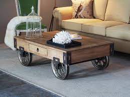 Attaching some wheels to a pallet is the easiest way to create a coffee table on wheels. Online Kopen Wholesale Tafel Wiel Uit China Tafel Wiel Groothandel Wood Coffee Table Rustic Coffee Table Wood Rustic Coffee Tables