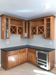 L Shaped Dry Bar Cabinets Granite Could Be Included If In Good Shape When Torn Out Measures 73 Wet Bar Basement Basement Bar Plans Small Kitchen Table Sets