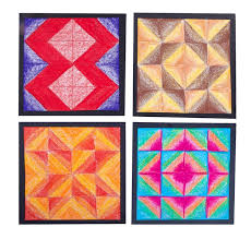 The secrets are revealed a Geometric Quilt Blocks Crayola Com