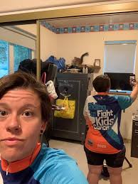 Getting signatures for teammate jersey