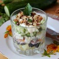 салат из копченой курицы с черносливом и грецкими орехами Pin Na Doske Prazdnichnye Zakuski