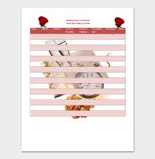 Wedding guest management has never been so easy. Guest List Template 22 For Word Excel Pdf Format