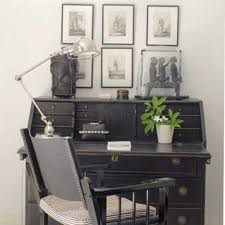 This working fluorescent lamp makes it easy to work on projects long after the sun has gone down. 30 Modern Home Office Decor Ideas In Vintage Style Vintage Home Offices Modern Home Office Furniture Home Office Furniture
