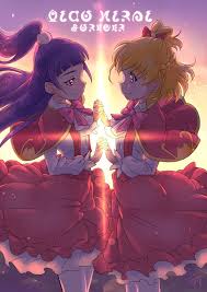 riko izayoi x mirai asahina プリキュア イラスト 魔法つかい プリキュア 東映アニメーション