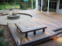 Check spelling or type a new query. Top 50 Best Deck Fire Pit Ideas Wood Safe Designs
