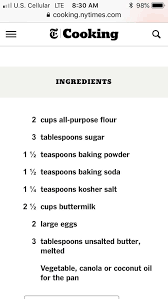 Ny Times Perfect Buttermilk Pancakes Alison Roman Egg Recipes For Breakfast Buttermilk Pancakes Food Hole