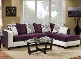White And Purple Sectional Sofa Sectional Sofa Velvet Sectional Furniture