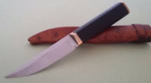 Couteau Finlandais Puukko Tapio Virkkala Designer Tapio Virkkala Knife Blade Messen