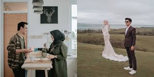 10 ide foto prewedding hijab, referensi pasangan millennial. 13 Ide Pre Wedding Tak Bersentuhan Bagi Yang Berhijab Mesra Namun Tetap Santun Dan Elegan