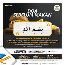 Doa Makan Cukup Baca Bismillah Saja Dan Bukan Allahumma Baarik Lanaa Islamic Quotes Tech Company Logos Doa