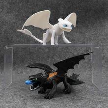Movie How To Train Your Dragon Toothless Action Figure White Dragon Light Fury Night Fury Toothless Hiccup Toy White Dragon How Train Your Dragon Toothless Toy