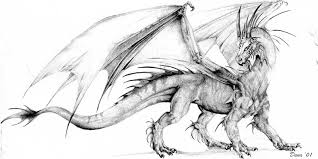 My previous one was only the head, so i thought i'd do another one, only this time the whole body as well!. Pencil Full Body Art Dragon Drawing Novocom Top