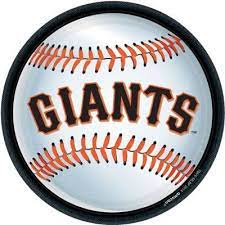 San Francisco Giants Lunch Plates 18ct In 2021 San Francisco Giants Baseball Giants Baseball San Francisco Giants Logo