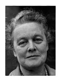 A lovely photographic portrait of Kathleen Raine taken in the late '60s  (perhaps just before GM's demise?).