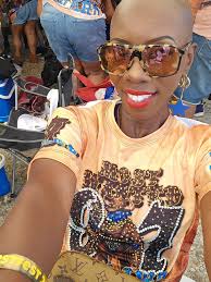 If you wanted to see me, you saw me. West Fest 2025 💛💙🤘🏿 One time for  all the people who showed love! I appreciate your support!! #SupaBlackGirl  #Classof97 #BrownBeautyFromDaHood #SmoothLikeButta