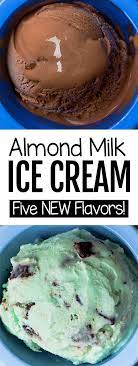 In my experience, nut based ice creams typically frost quickly, and become mealy unless stabilizers are added. Almond Milk Ice Cream Just 5 Ingredients